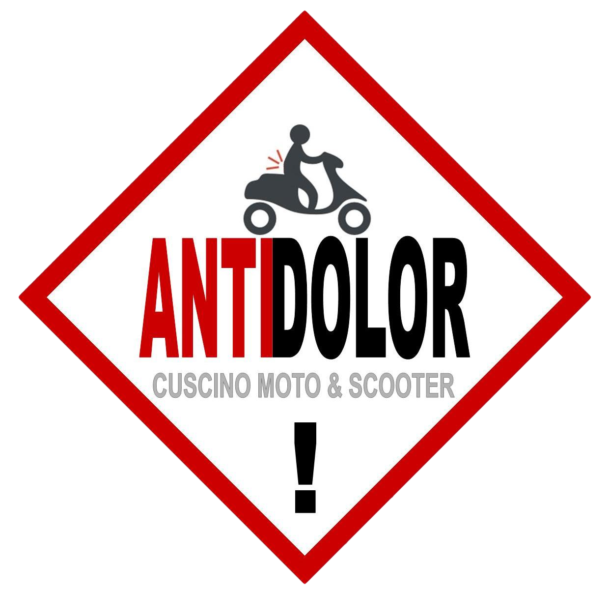 Cuscino moto e scooter | Anti Dolor | sostegno per schiena